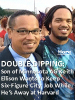 Jeremiah Ellison is the son of Minnesota Attorney General Keith Ellison. He earns a six-figure salary as a member of the Minneapolis City Council. The younger Ellison has now been awarded a fellowship at Harvard University in Massachusetts, a paid position, but he does not want to give up that sweet gig as a city councilor, naturally. Even though he claims he is going to travel back to Minneapolis for some meetings, this situation is not sitting well with some of his fellow councilors.